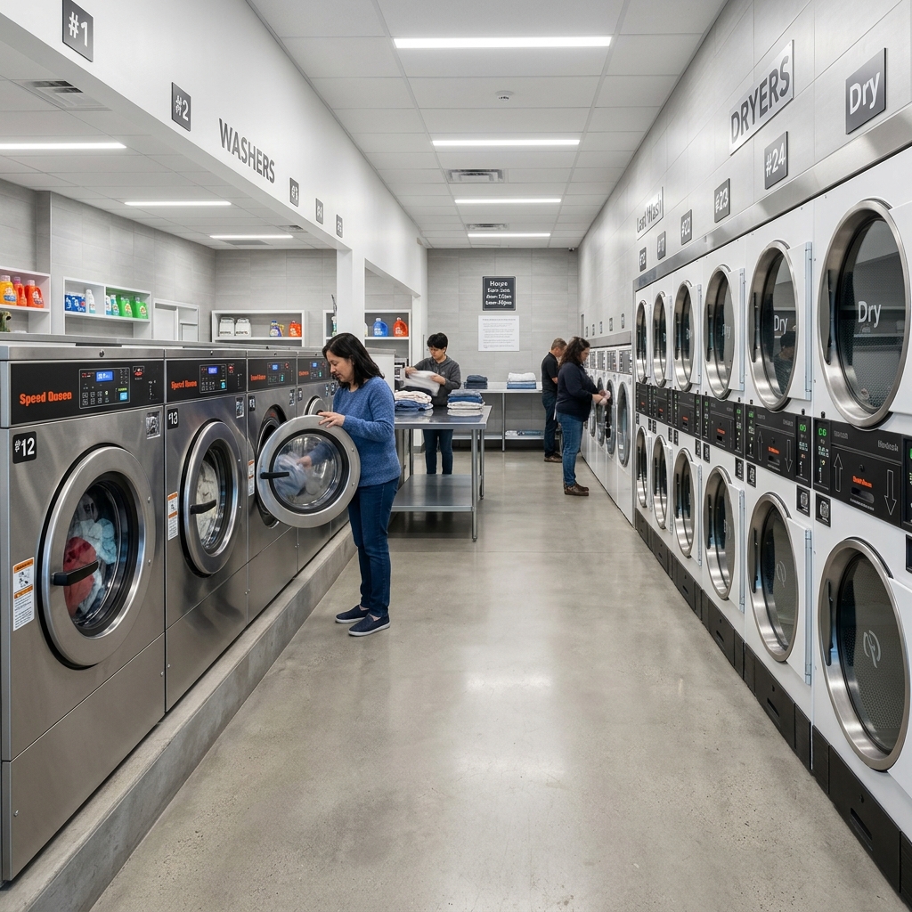 Mesin Laundry Cuci Bekas